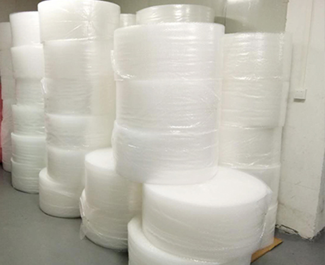 How did the foam box as a packaging material develop